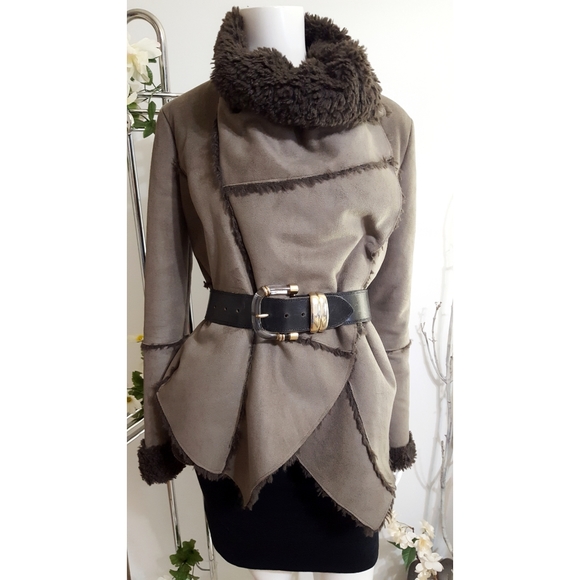 Nitrogen☆Faux shearling/ sherpa jacket - Picture 1 of 10